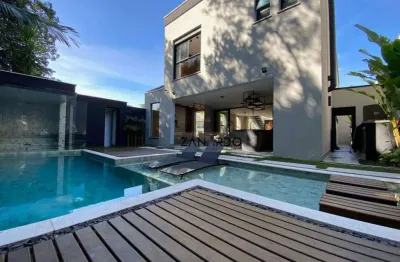 Casa com 5 suítes à venda, 389 m² por r$ 7.200.000 - riviera de são lourenço - bertioga/sp