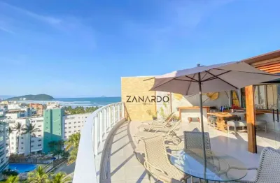 Cobertura vista mar e pé na grama com 2 quartos, 188 m² - venda por r$ 4.000.000 ou aluguel por r$ 15.000/mês - riviera de são lourenço - bertioga/sp