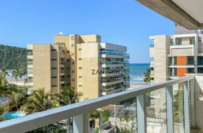 Apartamento lançamento, vista mar, 3 suítes à venda, 135 m² por r$  r$ 5.500.000 - riviera de são lourenço - bertioga/sp