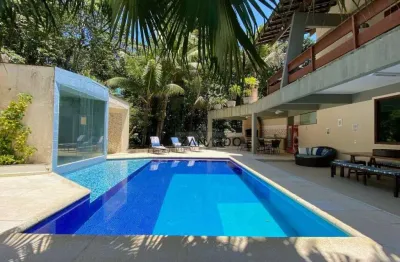 Casa com 4 dormitórios à venda, 450 m² por r$ 4.800.000,40 - riviera de são lourenço - bertioga/sp