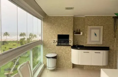 Apartamento vista mar para locação em riviera de são lourenço