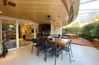 Apartamento garden 3 dormitórios sendo 1 suíte à venda, 179 m² por r$ 4.500.000 - riviera de são lourenço - bertioga/sp