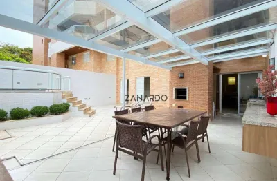 Apartamento garden 5 dormitórios para alugar, 270 m² - riviera de são lourenço - bertioga/sp