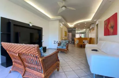 Apartamento vista mar 3 dormitórios para alugar, 114 m² por r$ 12.000/mês - riviera de são lourenço - bertioga/sp