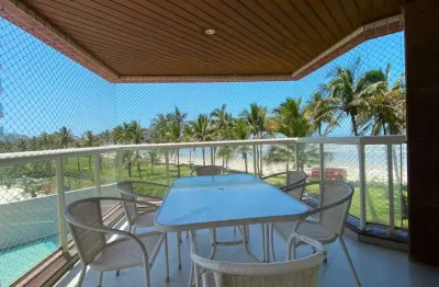 Apartamento pé na areia 5 dormitórios, 293 m² - venda por r$ 9.580.000 ou aluguel por r$ 30.000/mês - riviera de são lourenço - bertioga/sp