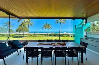 Apartamento garden com 5 suítes vista mar, 336 m² por r$ 25.000.000 - riviera de são lourenço - bertioga/sp