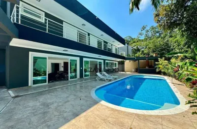Casa para alugar, 350 m² por r$ 4.200,60/dia - riviera de são lourenço - bertioga/sp