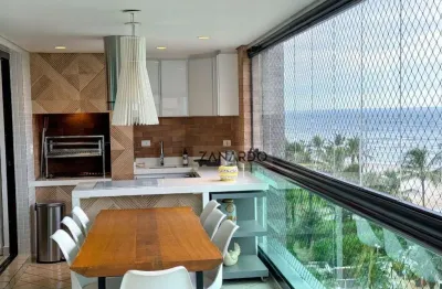 Apartamento vista mar para locação em riviera de são lourenço