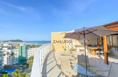 Cobertura vista mar e pé na grama com 2 quartos, 188 m² - venda por r$ 4.000.000 ou aluguel por r$ 15.000/mês - riviera de são lourenço - bertioga/sp