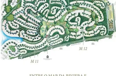 Terreno próximo à praia a venda no condomínio da riviera de são lourenço