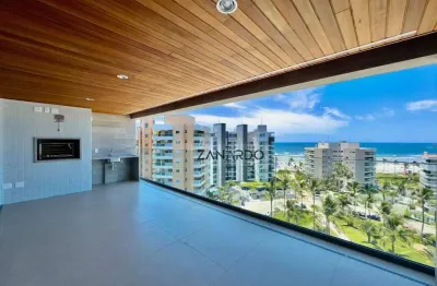 Apartamento vista mar no condomínio da riviera de são lourenço