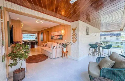 Apartamento vista mar e pé na grama para venda em riviera de são lourenço