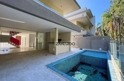 Casa em villagio de alto padrão no golf club da riviera de são lourenço