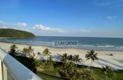 Cobertura pé na areia 6 dormitórios sendo 4 suítes à venda, 400 m² por r$ 12.000.000 - riviera de são lourenço - bertioga/sp