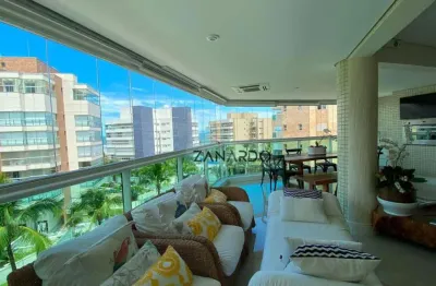 Apartamento 5 suítes, 192 m² - venda por r$ 8.500.000 ou aluguel por r$ 25.000/mês - riviera de são lourenço - bertioga/sp