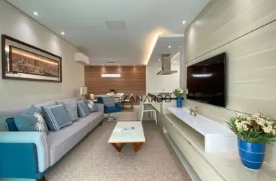 Apartamento 3 dormitórios sendo 2 suítes à venda, 126 m² por r$ 3.268.950 - riviera de são lourenço - bertioga/sp