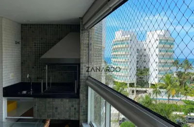 Apartamento vista mar para locação em riviera de são lourenço