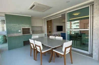 Apartamento 3 suítes à venda, 158 m² por r$ 3.800.000 - riviera de são lourenço - bertioga/sp