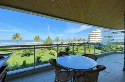 Apartamento pé na areia 5 dormitórios à venda, 197 m² por r$ 6.920.000 - riviera de são lourenço - bertioga/sp