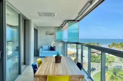 Apartamento vista mar para locação em riviera de são lourenço