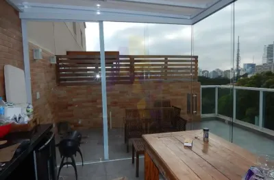 Cobertura com 2 quartos à venda na rua arruda alvim, 94, pinheiros, são paulo, 90 m2 por r$ 1.200.000