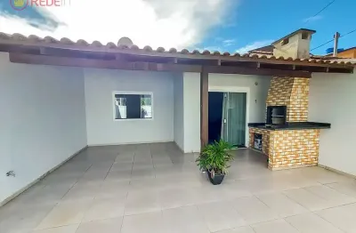 Excelente geminado mobiliado em itajuba - barra velha com 2 quartos