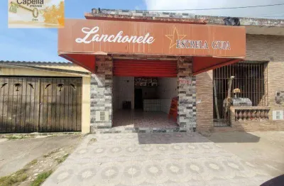 Salão para alugar por r$ 1.100,00/mês - balneário gaivota - itanhaém/sp