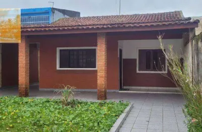Casa com 2 dormitórios à venda, 139 m² por r$ 380.000 - balneário gaivota - itanhaém/sp