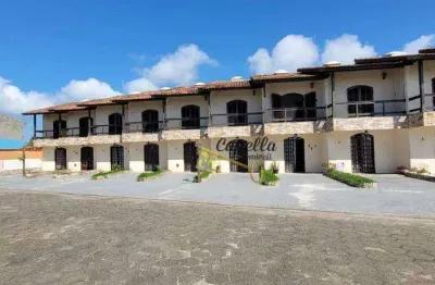Village com 2 dormitórios à venda, 75 m² por r$ 300.000,00 - balneário califórnia - itanhaém/sp