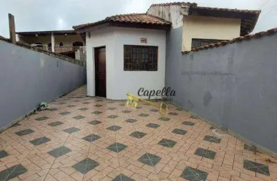 Casa com 2 dormitórios para alugar, 70 m² por r$ 1.200,00/mês - jardim das palmeiras - itanhaém/sp