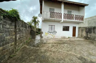 Sobrado com 3 dormitórios para alugar, 110 m² por r$ 1.300,00/mês - gaivota - praia - itanhaém/sp