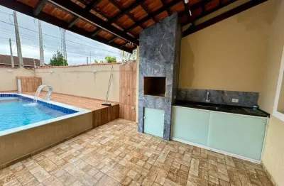 Casa com 2 dormitórios à venda, 156 m² por r$ 570.000,00 - jardim bopiranga - itanhaém/sp