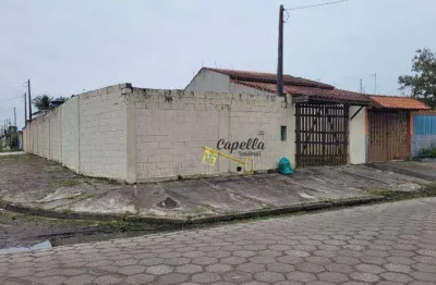 Casa com 1 dormitório à venda, 60 m² por r$ 220.000 - balneário novaro - itanhaém/sp