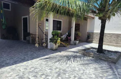 Casa com 3 dormitórios à venda, 130 m² por r$ 420.000,00 - jardim das palmeiras - itanhaém/sp