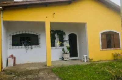 Casa com 3 dormitórios à venda, 143 m² por r$ 370.000,00 - balneário califórnia - itanhaém/sp