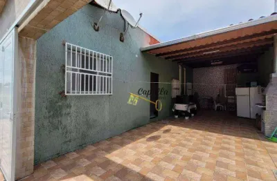 Casa com 2 dormitórios à venda, 80 m² por r$ 250.000,00 - balneário são jorge - área verde - itanhaém/sp
