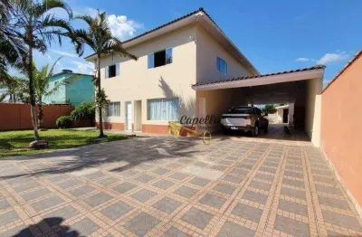 Chácara com 6 dormitórios à venda, 1020 m² por r$ 1.500.000 - cibratel - chácaras - itanhaém/sp