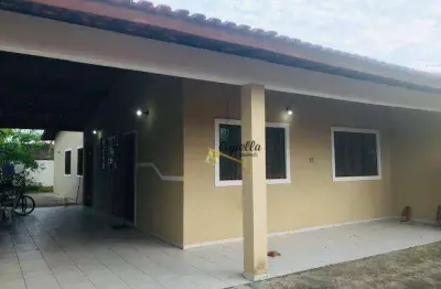 Casa com 3 dormitórios à venda, 147 m² por r$ 450.000,00 - jardim das palmeiras - itanhaém/sp
