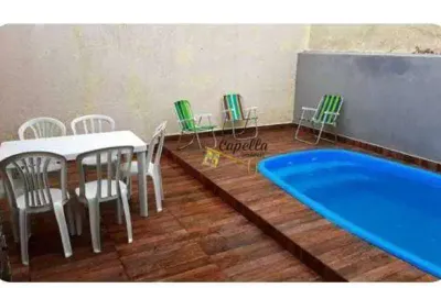Casa com 2 dormitórios à venda, 72 m² por r$ 380.000,00 - jardim luizamar - itanhaém/sp