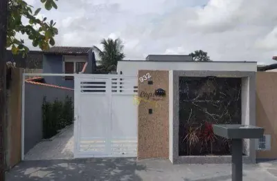 Casa com 2 dormitórios à venda, 65 m² por r$ 420.000 - jardim grandesp - itanhaém/sp