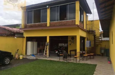 Casa com 3 dormitórios à venda, 272 m² por r$ 750.000,00 - balneário são jorge - itanhaém/sp