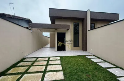Casa com 2 dormitórios à venda, 63 m² por r$ 435.000,00 - jardim grandesp - itanhaém/sp