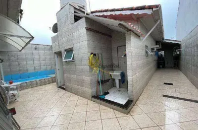 Casa com 4 dormitórios à venda, 127 m² por r$ 480.000,00 - balneário são jorge - itanhaém/sp