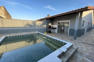 Casa com 3 dormitórios à venda, 100 m² por r$ 580.000,00 - balneário san marcos - itanhaém/sp