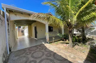 Casa com 3 dormitórios à venda, 215 m² por r$ 440.000,00 - balneário gaivota - itanhaém/sp