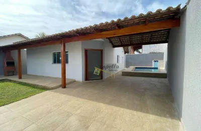 Casa com 3 dormitórios à venda, 160 m² por r$ 620.000,00 - cibratel ii - itanhaém/sp