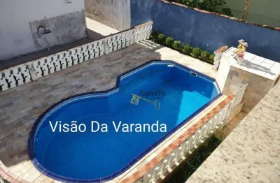 Casa com 3 dormitórios à venda, 117 m² por r$ 450.000 - balneário san marcos - itanhaém/sp