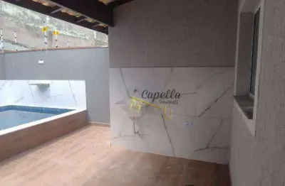 Casa com 2 dormitórios à venda, 69 m² por r$ 370.000,00 - balneário gaivota - itanhaém/sp