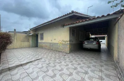 Casa com 3 dormitórios à venda, 143 m² por r$ 360.000 - balneário gaivota - itanhaém/sp