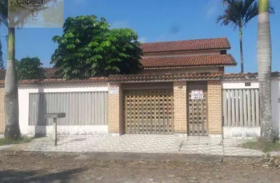 Casa com 3 dormitórios à venda, 217 m² por r$ 400.000,00 - praia da gaivota - itanhaém/sp